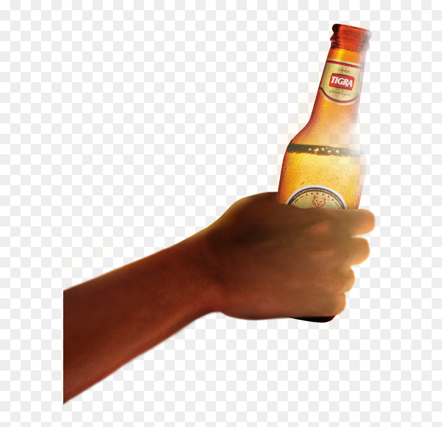 Cerveja Com Garra - Beer Bottle, HD Png Download - cerveja png