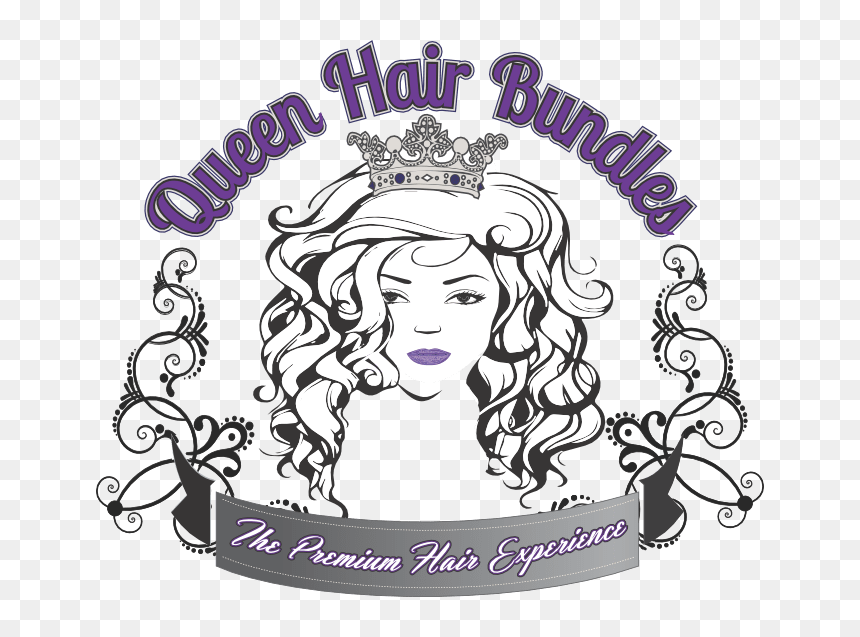 Transparent Hair Bundles Png - Label Queen Of Hair, Png Download - hair bundles png