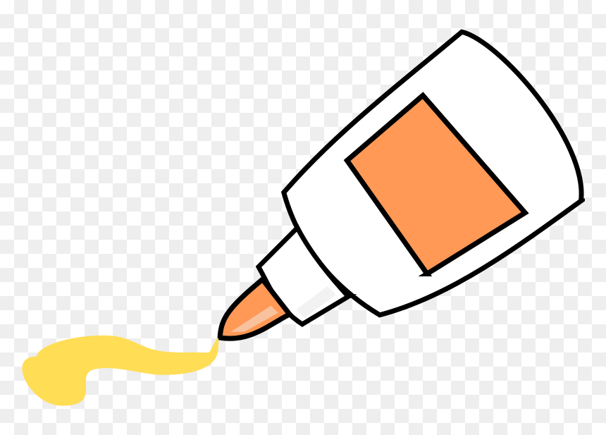 Glue - Clip Art Glue, HD Png Download - elmer's glue png