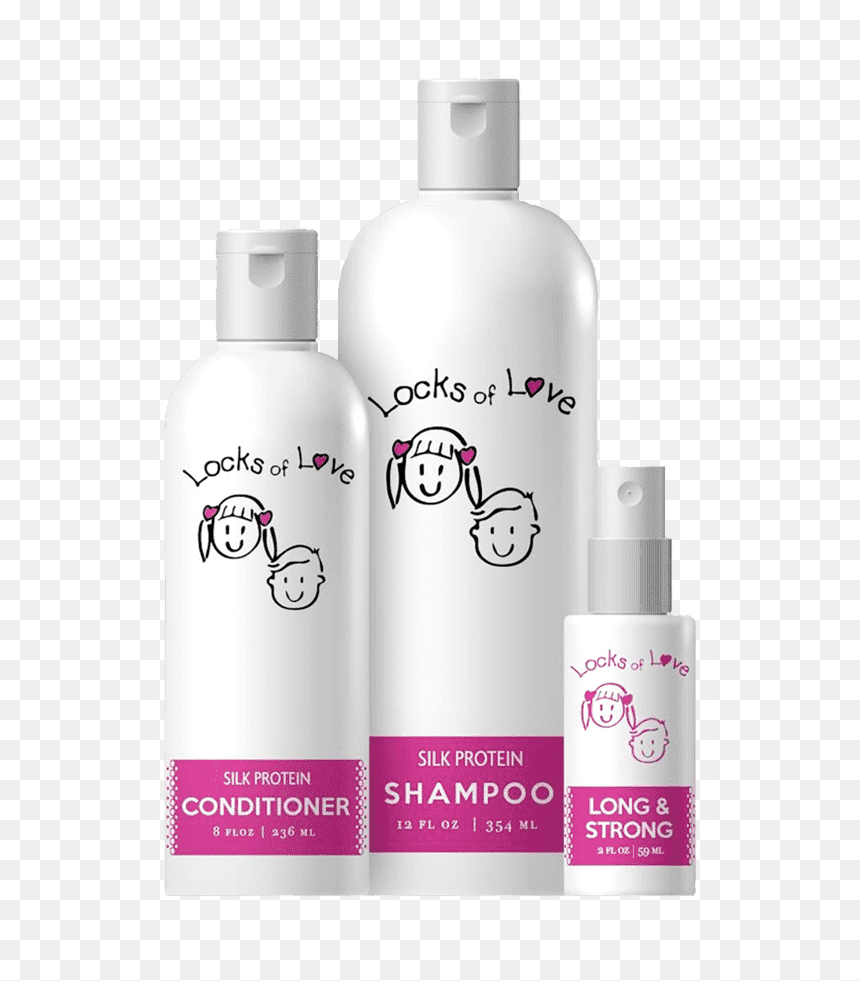 “locks Of Love” Hair Care Bundle - Cosmetics, HD Png Download - hair bundles png