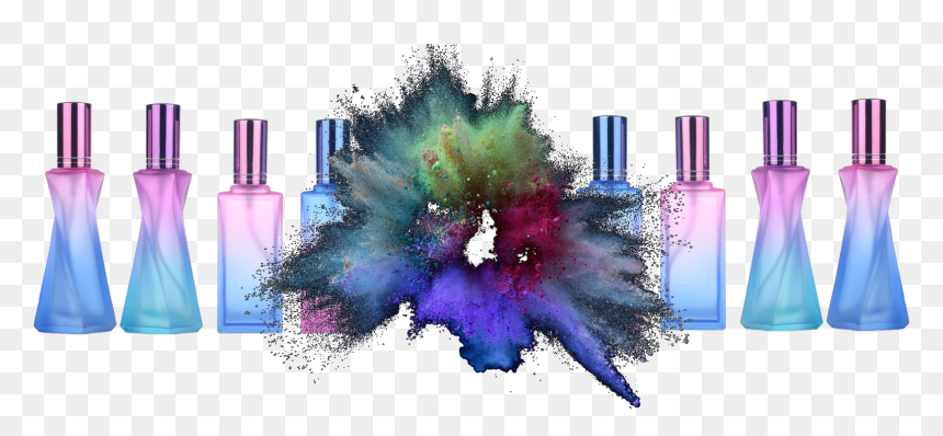 Sb Bottles Color Burst - Glass Bottle, HD Png Download - color burst png