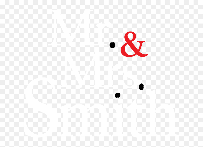Mr And Mrs Smith , Png Download - Mr And Mrs Smith, Transparent Png - mr and mrs png