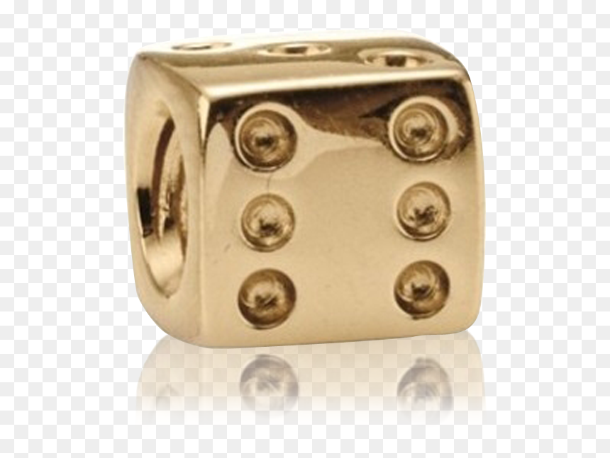 Bead, HD Png Download - gold dice png