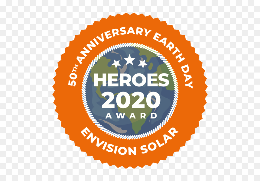 Envision Solar Heroes Award 2020 In Honor Of The 50th - Circle, HD Png Download - 50th png