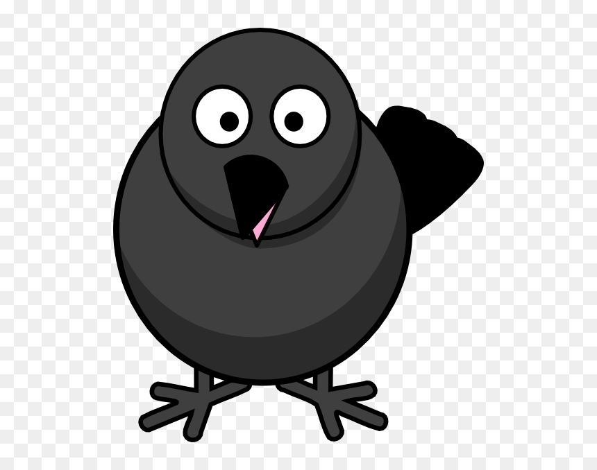 Raven Birds Clipart - Turkey Clip Art, HD Png Download - raven flying png