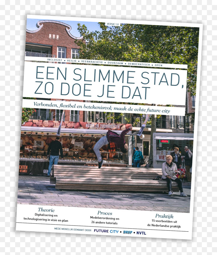 Future City Boek - Slimme Stad Zo Doe, HD Png Download - future city png