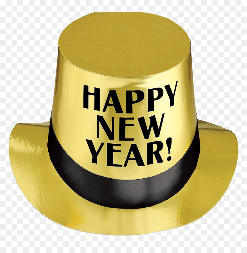 #newyear #happynewyear #freetoedit - Party Hat, HD Png Download - happy new year hat png