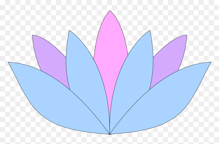 Blue Lotus Flower Clipart, HD Png Download - lavender flower png