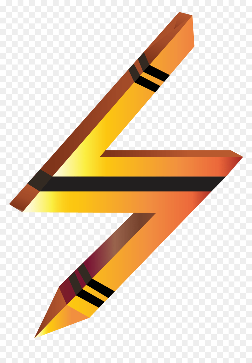 The Lightning Thief By Rick Riordan, HD Png Download - orange lightning png