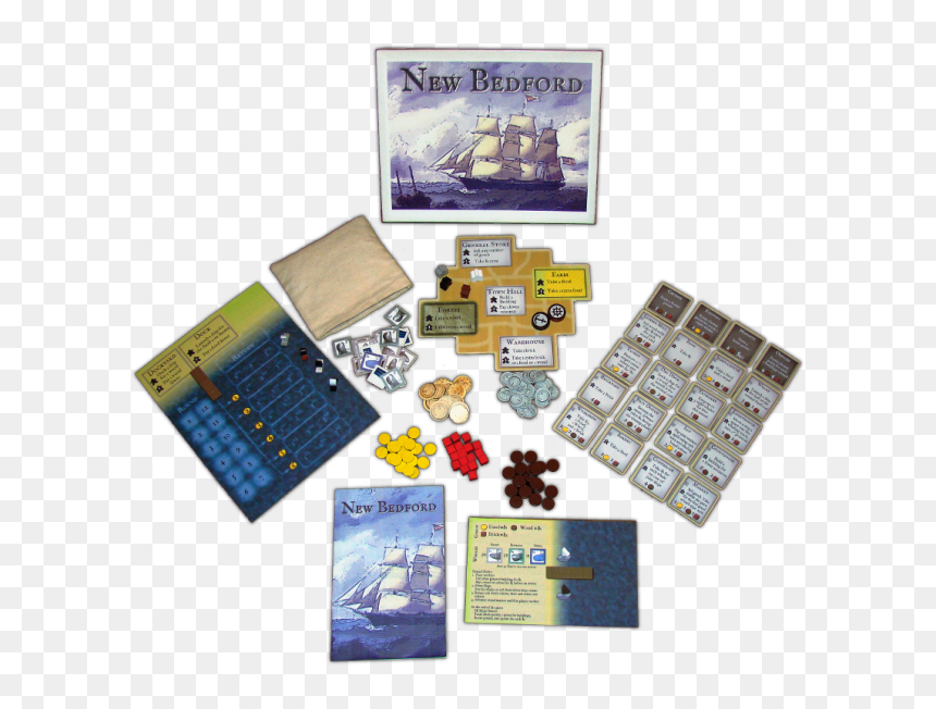 New Bedford Board Game, HD Png Download - game pieces png