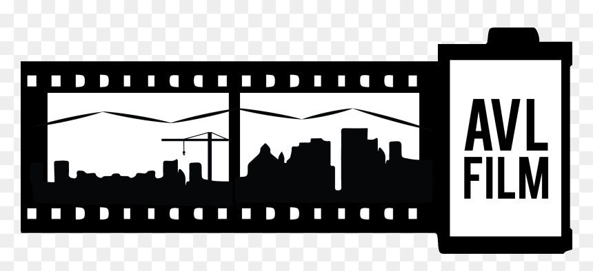 Asheville Film - Film City Clipart, HD Png Download - charlotte skyline silhouette png