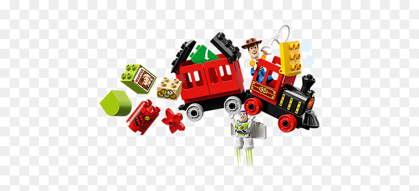 10894 Lego Toy Story, HD Png Download - buzz lightyear flying png