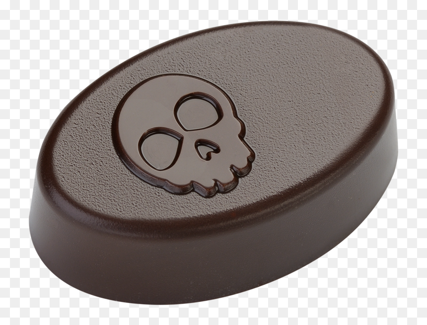 Oval Praline Halloween "skull - Cosmetics, HD Png Download - halloween skull png