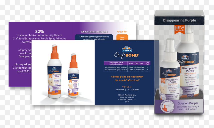 Plastic Bottle, HD Png Download - elmer's glue png