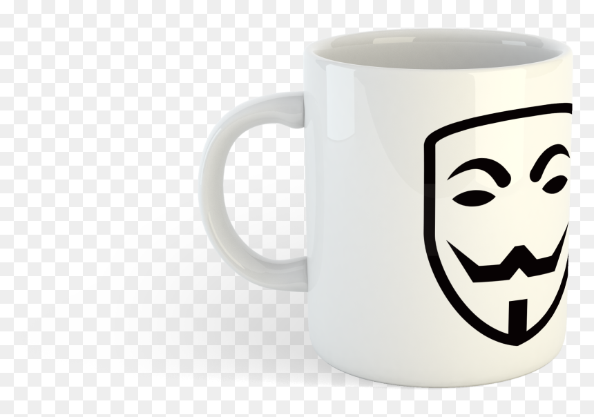 Guy Fawkes Vendetta Mug - Coffee Cup, HD Png Download - guy fawkes png