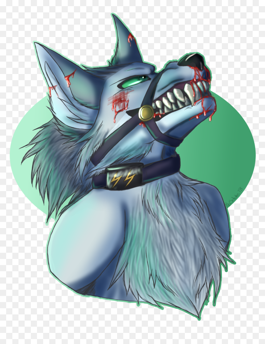 Teeth - Cartoon, HD Png Download - wolf teeth png