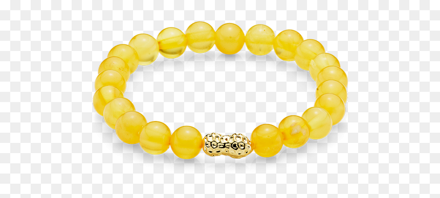 Mother & Me Kids Bracelet In Milky Amber - Bracelet, HD Png Download - mother and child png