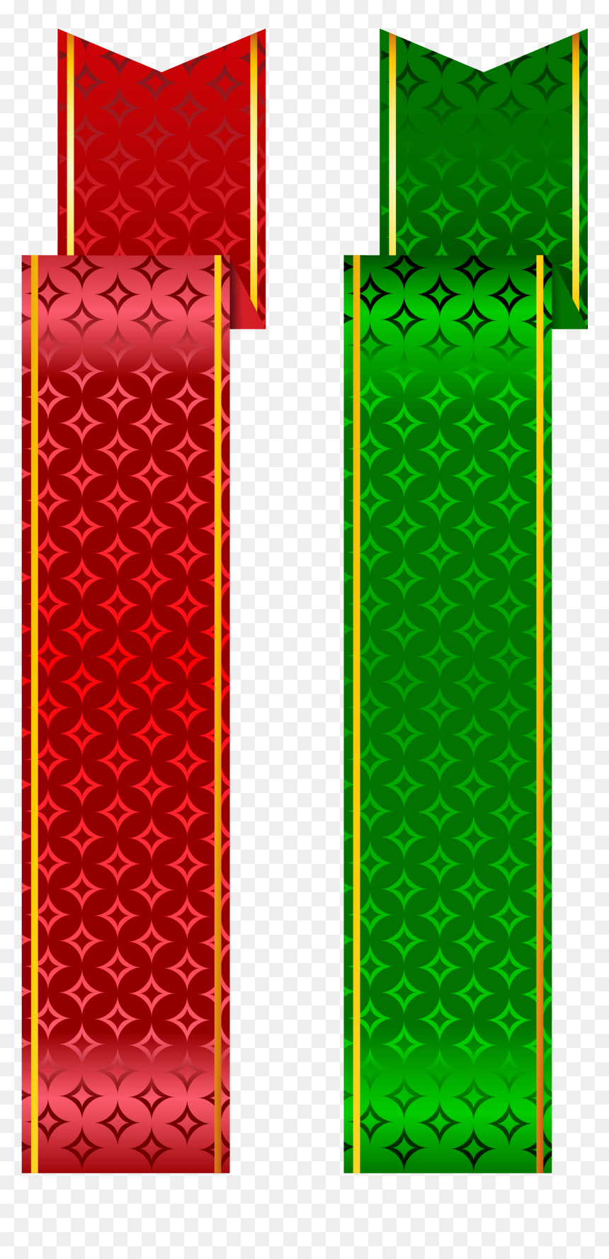 Vector Clipart, Christmas Clipart, Background Images, - Estandarte De Natal Png, Transparent Png - red tape png