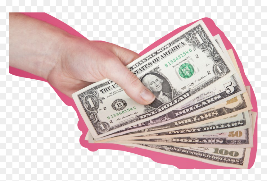 I M So Rich - Cash Money, HD Png Download - hand with money png