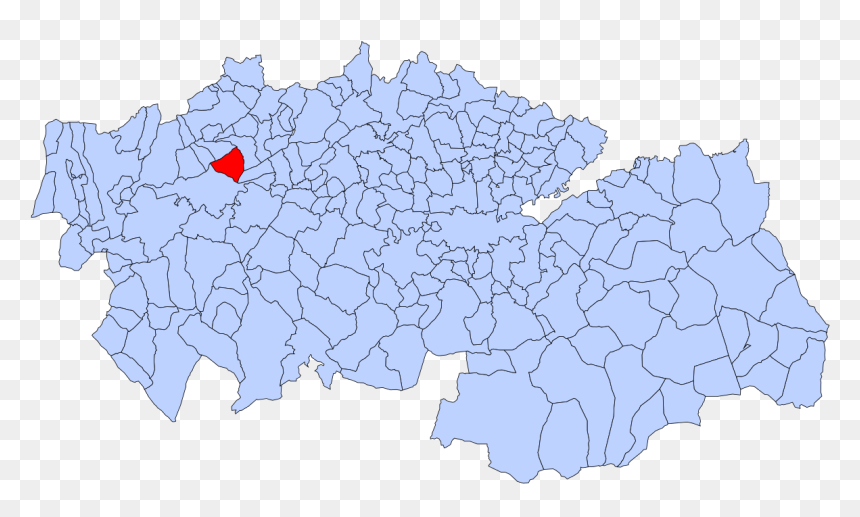 Silueta Provincia De Toledo, HD Png Download - pepino png