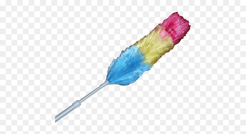 Extending Flick Duster - Watercolor Paint, HD Png Download - feather duster png