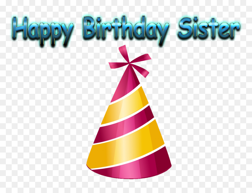 Happy Birthday Sister Png Free Pic - Happy Birthday Sister Png, Transparent Png - sister png