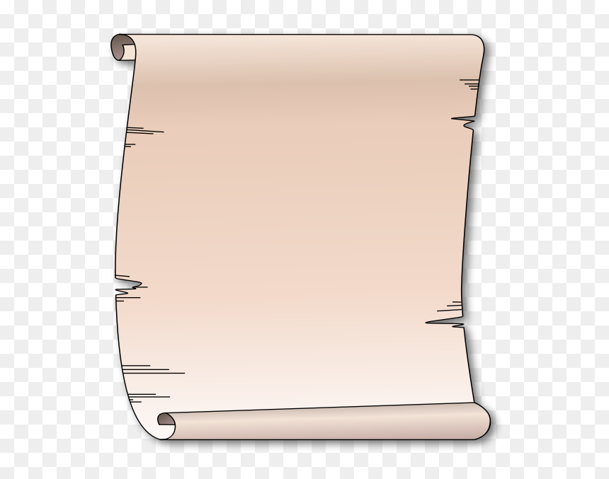 Paper Scroll - Airplane, HD Png Download - parchment banner png
