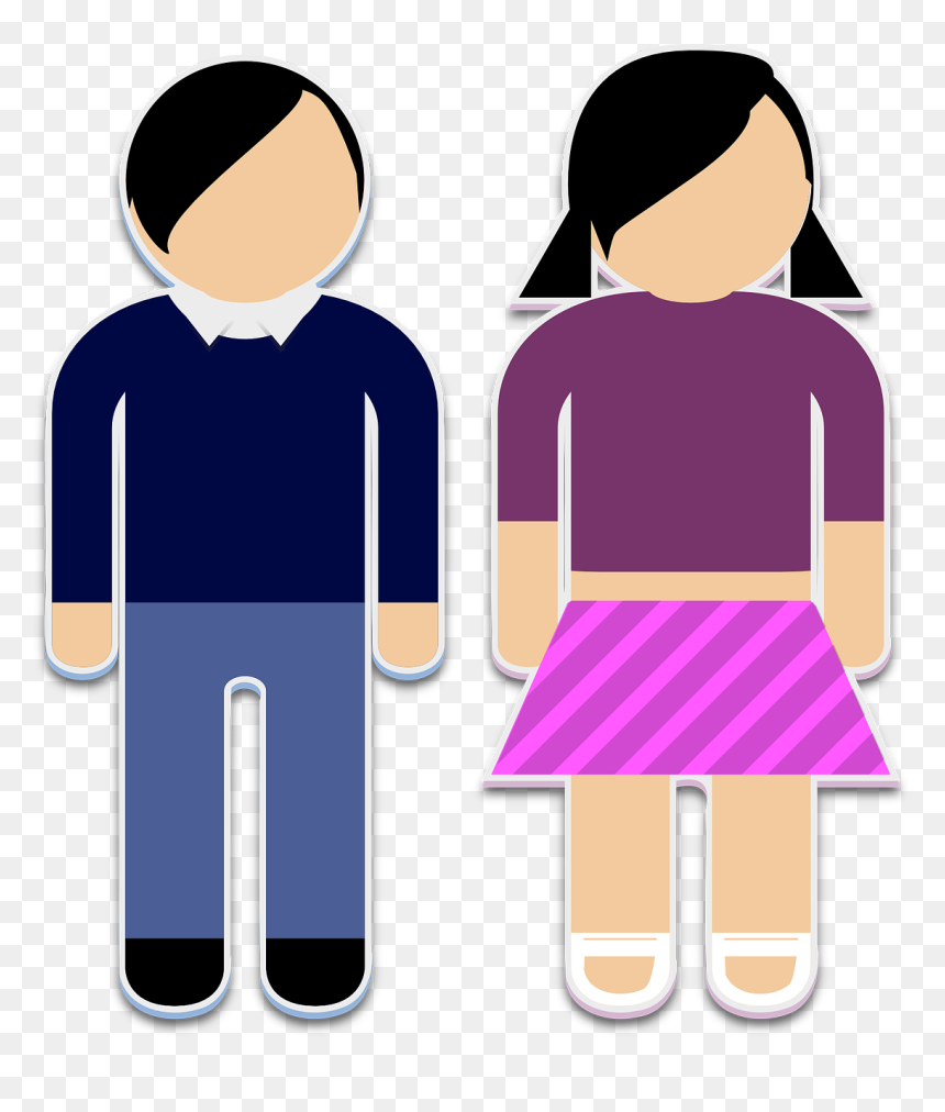 Boys And Girls Symbols, HD Png Download - sister png