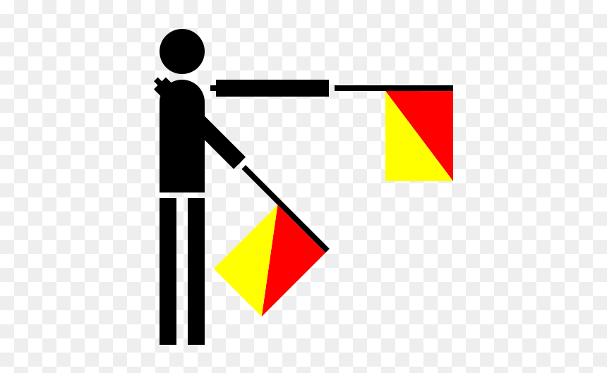 Semaphore Zulu - Semaphore Juliet, HD Png Download - semaforo png