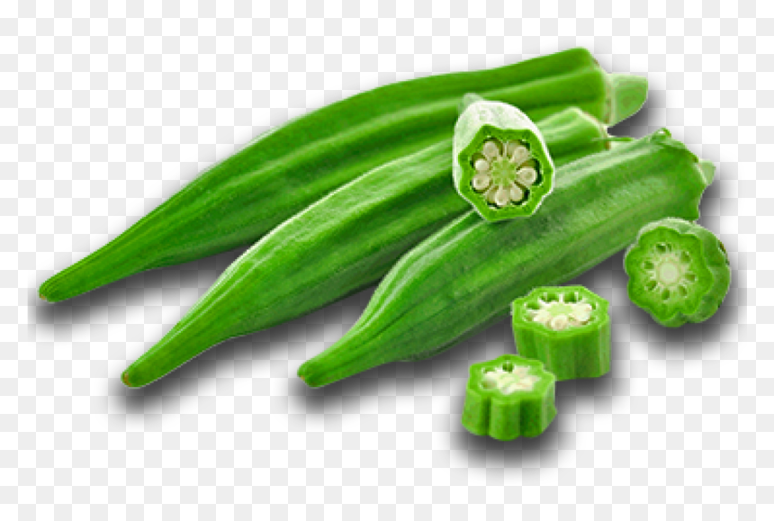 Okra Good For Uric Acid , Png Download - Ladies Finger Png, Transparent Png - okra png