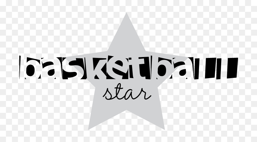 Free Basketball Clipart To Use For Party Decor, Craft - All Star Basketball Clip Art, HD Png Download - basketball clip art png