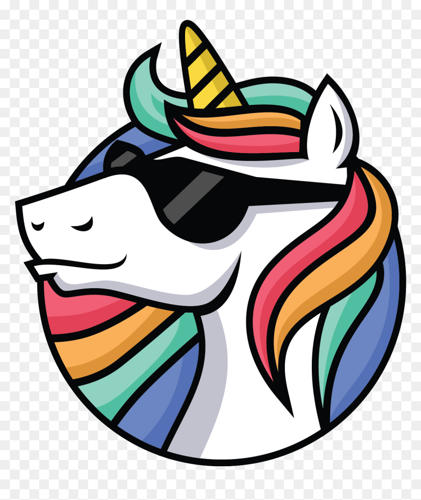 نقاشی اسب تک شاخ کارتونی Clipart , Png Download - Cool Drawings For Your Dad, Transparent Png - gold unicorn png