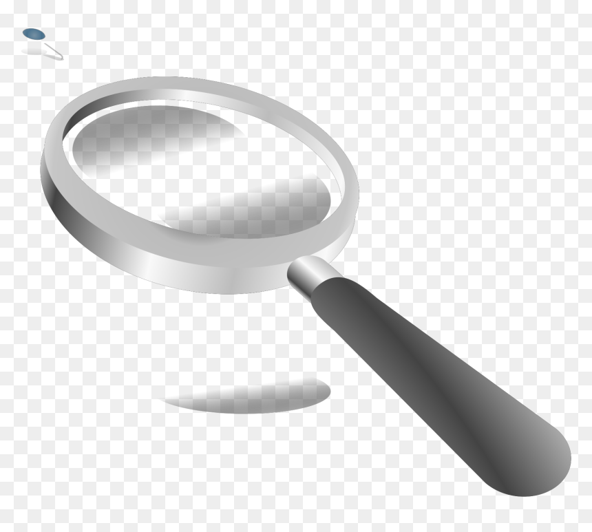 Rear-view Mirror, HD Png Download - magnifying glass transparent png