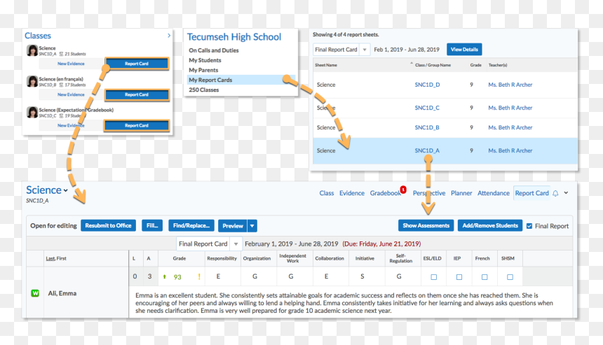 Screenshot, HD Png Download - report card png