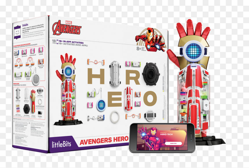 Transparent The Avengers Png - Littlebits Avengers Hero Inventor Kit, Png Download - the avengers png