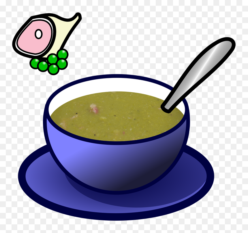 Soup Clipart Clip Art - Chicken Soup Clipart, HD Png Download - leek png