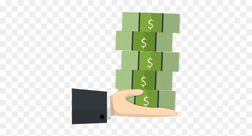 Thumb Image - Money Illustration Vector Png, Transparent Png - hand with money png