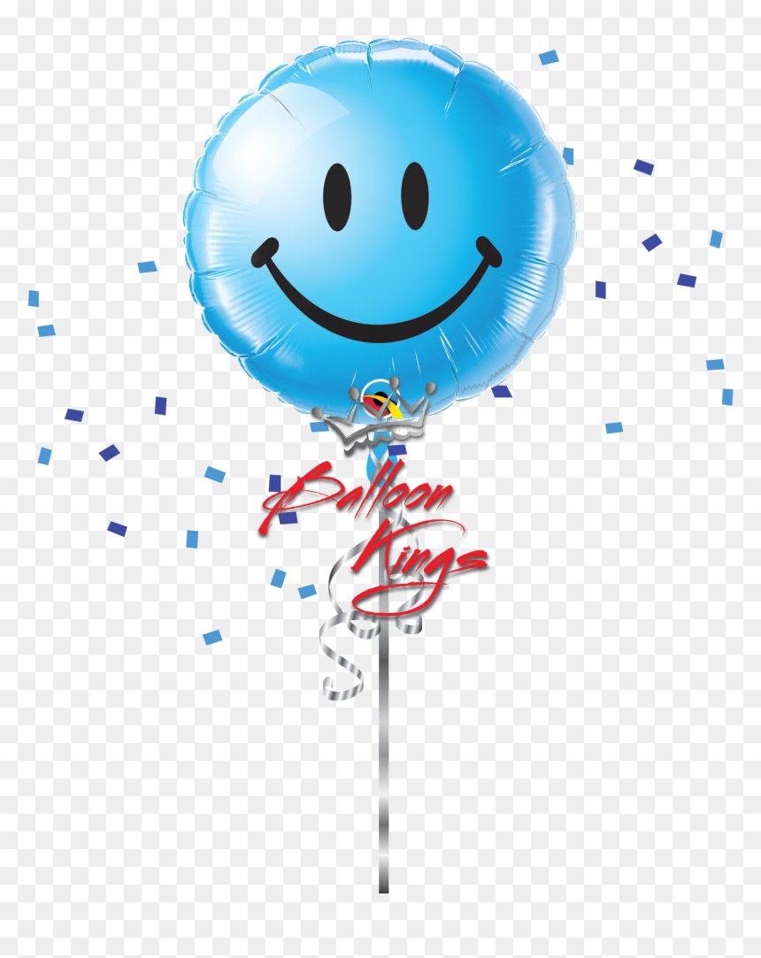Smiley Face Blue, HD Png Download - png smiley face