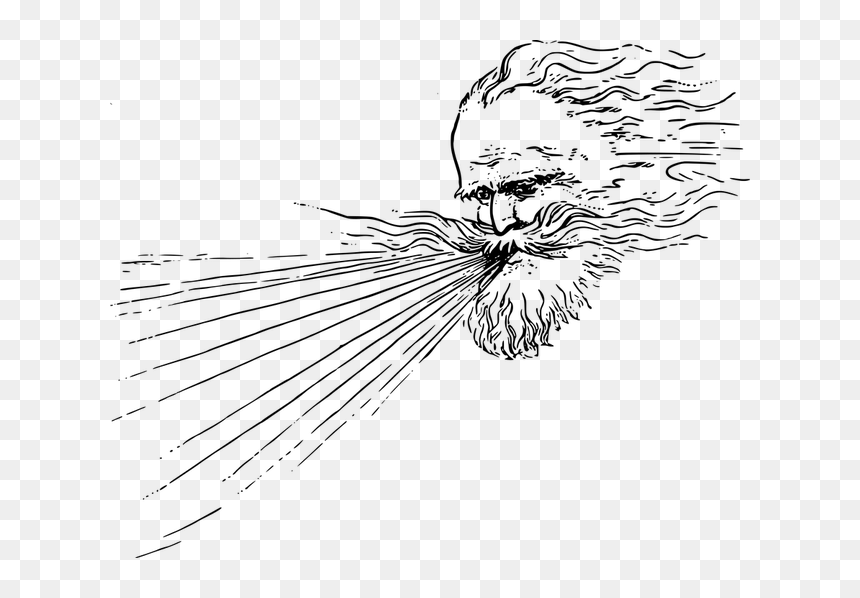 Wind Blowing Chimney Draft - Wind Blowing, HD Png Download - chimney smoke png