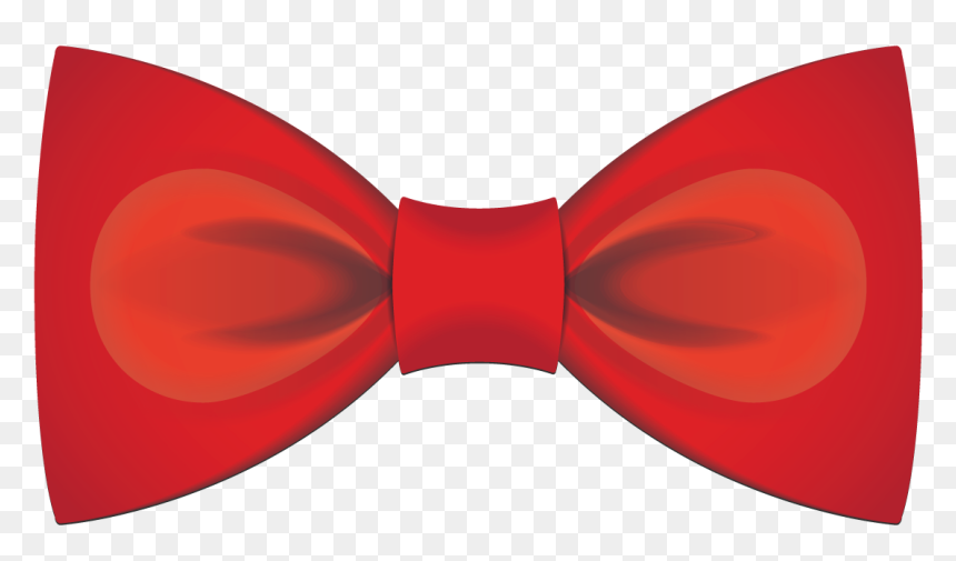 Bow Tie Font - Satin, HD Png Download - red bow tie png