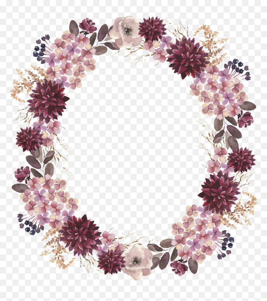 Bloom Flower Garland Transparent - Necklace, HD Png Download - flower garland png