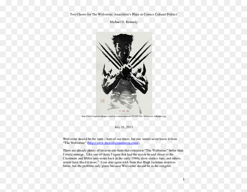 Poster, HD Png Download - wolverine hugh jackman png