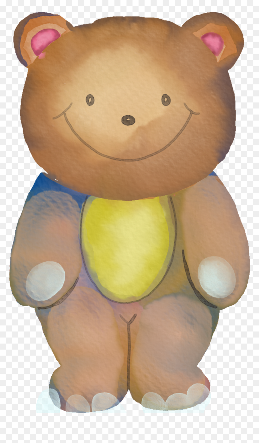 Stuffed Toy, HD Png Download - stuffed bear png