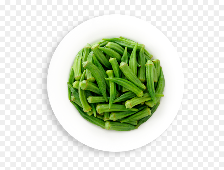 Chill Ripe Okra Whole1 X 20 Lbs - Bonduelle Extra Fine Green Bean, HD Png Download - okra png