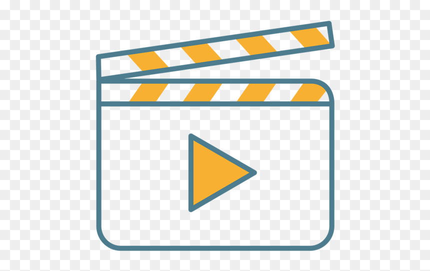 Icon Clapper What A Voice - Triangle, HD Png Download - reel png