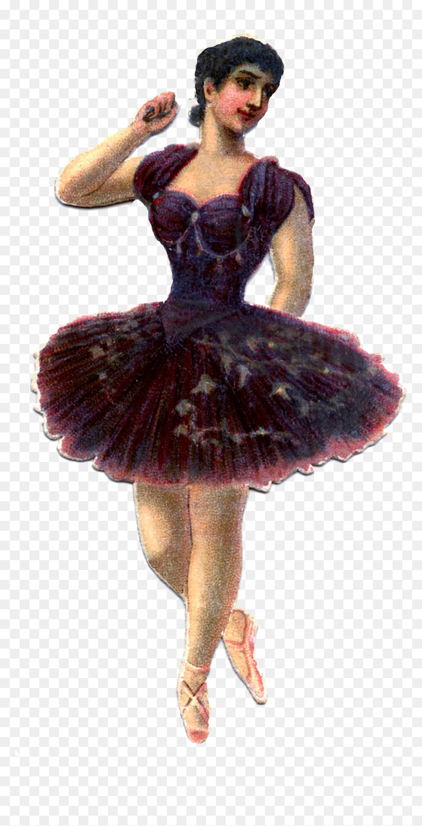 Transparent Ballerina Dress Clipart - Ballerina Dress Long Transparent, HD Png Download - tutu clipart png