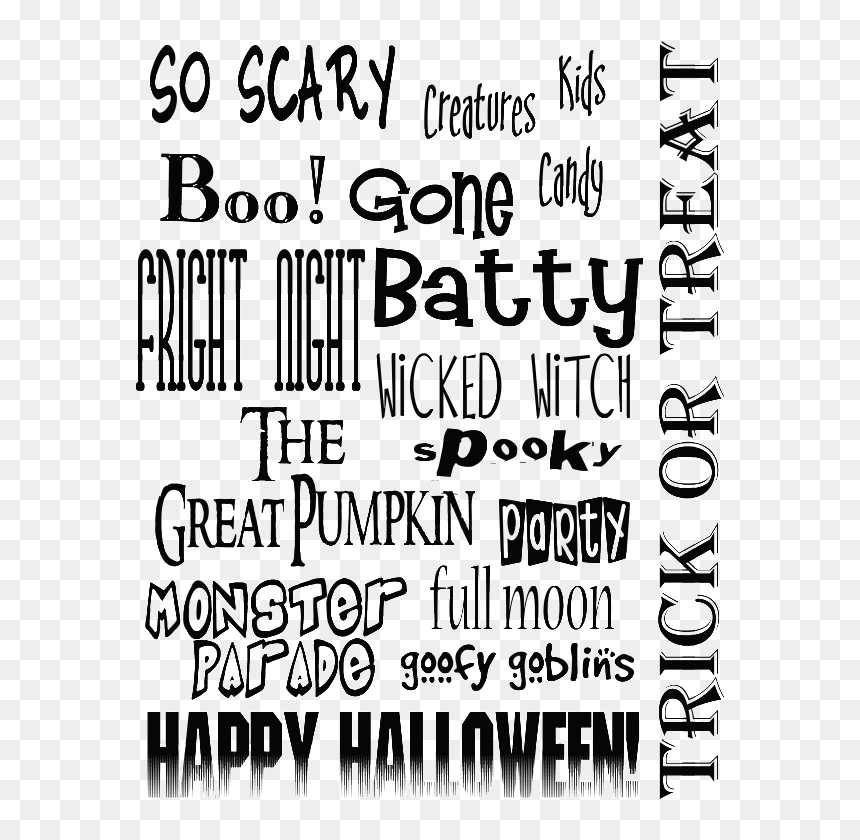 Funny Halloween Sayings - Calligraphy, HD Png Download - png sayings