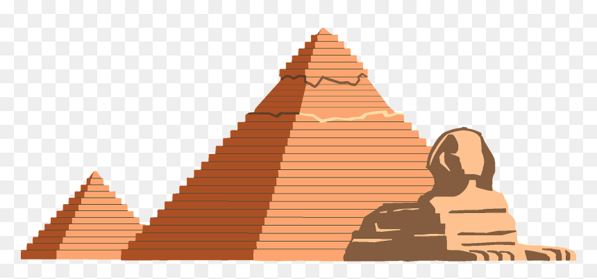 Great Pyramid Of Giza Clipart Transparent, HD Png Download - 3d pyramid png