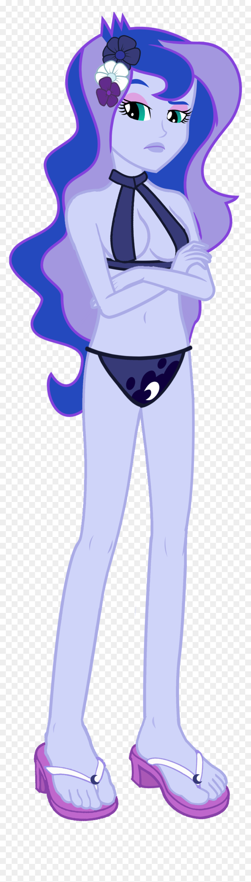 Sub Principal Luna By Jake Brithgside - My Little Pony Equestria Girls Bikini, HD Png Download - bikini girls png