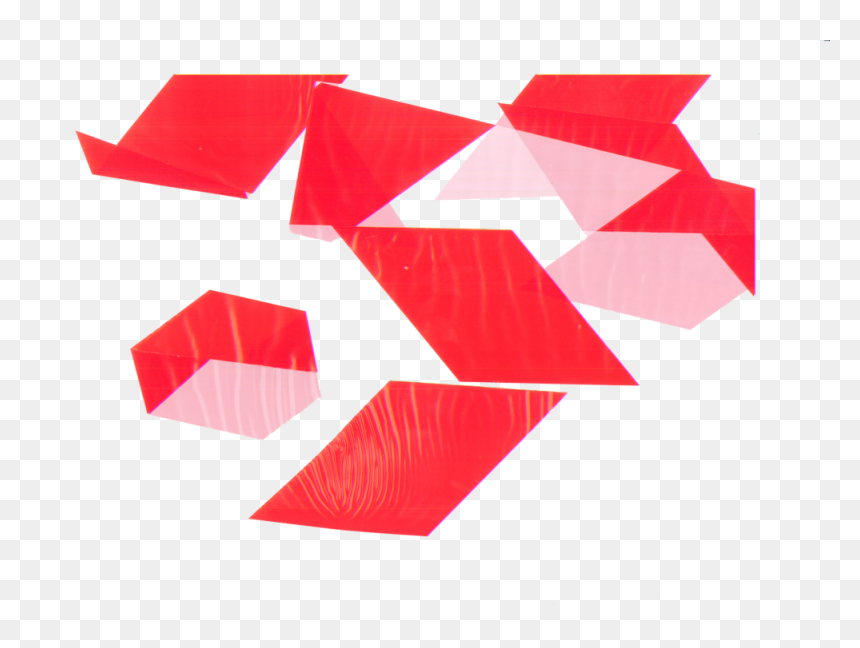 Tape Red Grey - Triangle, HD Png Download - red tape png